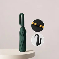 RB-C1473 Payung Lipat Otomatis Buka Tutup Buckle Handle Anti UV Sinar Matahari / Payung Tabir Surya