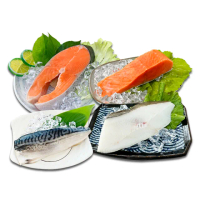 【海揚鮮物】家常必備鮮魚組_任選組合(格陵蘭大比目魚/智利鮭魚/薄鹽鯖魚)
