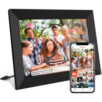 10.1 Inch Smart Picture Touch Ips Screen Electronic Photo Albums With 16Gb Storage Share Photo Video Via App Wifi Digital Frame