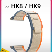 Accessories For Smart Watch HK9 ULTRA 2 Max Strap Nylon HK8 PRO MAX HK Ultra One HK9 PRO PLUS Smartw