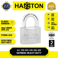 Hasston Gembok Satin 40mm Kunci (+) / Padlock Heavy Duty (1130-400) - Gembok 30mm