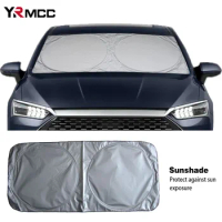 Car Windshield Sun Shade Car Sunshade Umbrella Protector Interior UV Sun Rays Front Window Sunscreen Parasol Car Accessories