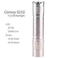 Ti Convoy S21G 21700 flashlight SFT40 XHP50.3 HI