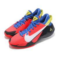 Nike 籃球鞋 Freak 2 GS 運動 女鞋 明星款 避震 包覆 字母哥 大童 紅 藍 CN8574606