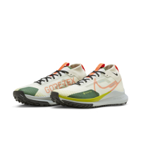 NIKE 慢跑鞋 男鞋 運動鞋 緩震 越野  REACT PEGASUS TRAIL 4 GTX 米白綠 FN3430-180(3R3435)