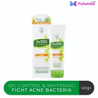 ACNES Natural Care Oil Control Series Milk Cleanser/ Toner / Powder Lotion / Cream jerawat Acnes Cre