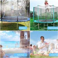 Trampoline Sprinkler Kids Trampoline Sprinkler Trampoline Sprinkler Safe Easy Outdoor Water Play Toy for Kids Boys Girls Create
