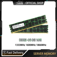 JINGSHA DDR3 8GB 4GB 16GB 32GB Memory 1866MHz 1600Mhz 1333MHz  RAM DIMM 240Pin ECC REG For X58 X79 LGA2011 Motherboard Memoria