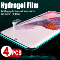 4pcs Hydrogel Film For Samsung Galaxy S20 Ultra Plus FE 5G UW 4G Soft Water Gel Screen Protector Samsun Galaxi S 20Ultra 20FE 20