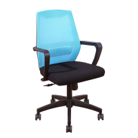 DFhouse 雷奇-電腦辦公椅(藍色)