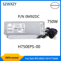 Refurbished For Dell XPS 8950 3910 T3660 Alien R13 R14 10PIN 750W Power Supply M92DC 0M92DC MP23Y 0MP23Y H750EPS-00 AC750EPS-00
