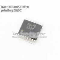 5pcs/lot DAC108S085CIMTX DAC108S085 TSSOP-16 package Silk screen printing X80C Digital analog converter chip