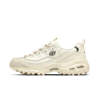 Skechers Shoes for Women "D'LITES" White Bear, The Trend Goes with Platform Shoes