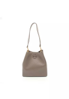 TORY BURCH Pre-loved TORY BURCH mcglow Shoulder bag tote bag leather Gray brown