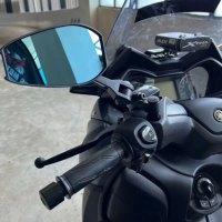 กระจกมองข้าง, เกรดพรีเมี่ยม, เข้ากันได้กับ Wmoto xdv250, XMax 250, Nmax, เจ็ทเอ็กซ์, Y15, Y16, นูน, 
