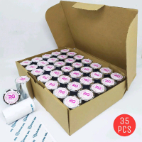 Kertas Thermal Struk Kasir Logo BRI 57 x 30 Coreless Premium 35 PCS  untuk Mesin EDC BRILink dan Pri