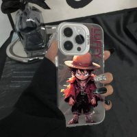 2 in 1 IMD Glow Casing for iPhone 15 11 14 13 12 Pro Xs Max XR X 7 8 Plus Cool Cellphone G0Y7