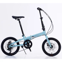 Bicicleta De Carretera 16-Inch Children Adult Student Folding Bike