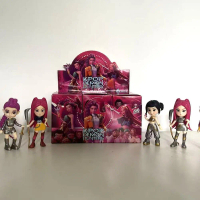 KPOP Demon Hunter และ Witch Hunter Team ของเล่นพีวีซีฟิกเกอร์, 6 ชิ้น/เซ็ต, วัสดุพีวีซี, Q6W0