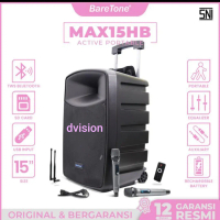 Speaker portable Baretone MAX15HB 15 inch speaker meeting original Wireless