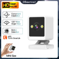 TUYA Mini Camera Wireless WIFI 1080P Portable Video Surveillance IP Cam Security Protection Smart Home CCTV Motion Detection