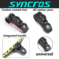 Syncros MTB Bicycle Integrated Handlebar Top Cover Adjustable Computer Mount For Wahoo/Bryton/CAT EYE Cycing Bike Garmin Holder