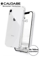 Caudabe Case iPhone Xr 6.1" - Caudabe Lucid Clear Casing - Clear