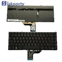 New GR black Backlit Keyboard for HP Spectre x360 13-AC 13-W 13-AD 13-AE 13-AP German language