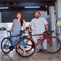 TWITTER-Carbon Fiber Road Bike Kit with V Brake, Speed Bicycle, SNIPER 2.0, 105 R7000, 22Speed, OEM700c, Racing Bike