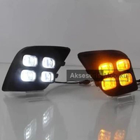 Foglamp DRL Hilux Revo 15 - Up Sein Led 4 Projector Cover Foglamp