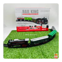 MAINAN KERETA ANAK RAIL KING LOCOMOTIF GERBONG