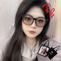 【RayBan 雷朋】亞洲版 時尚太陽眼鏡 舒適可調鼻翼 金屬鏡臂 RB4333D 601/87 黑框抗UV淺灰鏡片 公司貨