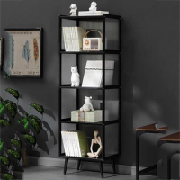 Book Shelves Kitchen Organizer Booksellers Wardrobe Modern Design Bookcase Living Estante De Armazenamento Locker Display