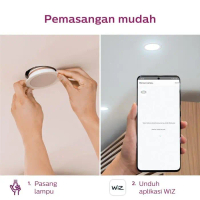 Exclusive Sale Lampu Philips Smart Wifi Led Downlight 12.5W With Bluetooth - Tunable White (Putih) T