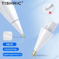 TISHRIC For Apple Pencil Nib 2B For Apple Pencil Tip IPad Stylus Nib For Apple Pencil 1st/2nd Generation Nib Stylus Pen Tips