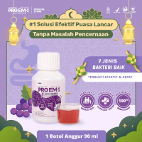 PRO EM1 Probiotik Cair Rasa Anggur 90ml Probiotik Untuk Anak dan Dewasa