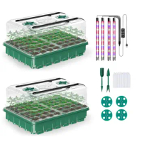 Seed Starter Tray Germination Trays for Hydroponic Seedling Wheatgrass