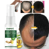 1/2Pcs Hair Growth Spray Fast Grow Hair Hair Loss Preventing Hair Loss 20ml Hair Growth Spray For Man