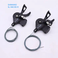 SHIMANO DEORE SL M6100 12S speed Shifter Lever I-SPEC EV clamp lock MTB Bike Cycling Bicycle Shift Lever 1X12S Speed Original