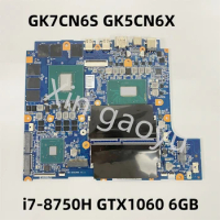 GK7CN6S GK5CN6X For Mechanical Revolution Deep Sea Ghost Z1 Z2 Deep Sea Titan X8TI Gaming Laptop Motherboard i7-8750H GTX1060 6G