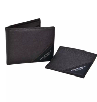 Charles Berkeley Tumbled Leather Bifold Wallet and Cardholder Combo Gift Set