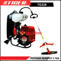 TERBARU!! Mesin Potong Rumput Gendong 2Tak TIGER TG 328 TG328