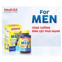 MediUSA FOR MEN ( HỘP 60 viên) Nam giới trưởng thành monġ muốn nâng cao sinh lực, cải thiện chức năn