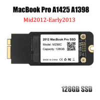 New 128GB SSD For Apple Macbook Pro A1425 A1398 Mid2012-Early2013 Solid State Disk EMC 2557 2672 2512 2673 Mac HD