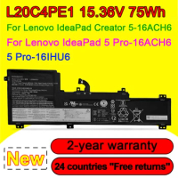 L20M4PE1 For Lenovo IdeaPad 5 Pro 16 ACH6 Xiaoxin Pro 16 IAH7 16-ACH 16-IHU 2021 Laptop Battery L20C