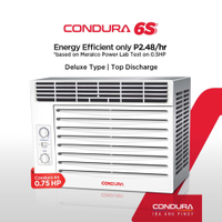 Condura 6s 0.75Hp Window Type Aircon WCONZ008EC1