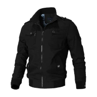 VERTRAUEN STORE - Jaket Bomber Pria Military / Jaket Kasual / Jaket Reunceum / Jaket Slim-Fit / Jake