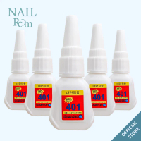 Keo 401 dán móng 200% (15gr) - Keo Hàn Quốc đa năng đính phụ kiện nail bền loại tốt