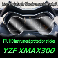 Applicable to Yamaha xmax300 high-definition TPU instrument film, wear-resistant transparent headlamp tail lamp protective film