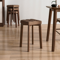 椅子 餐桌 客廳板凳可疊放餐桌凳子現代簡約木椅子實木軟包餐椅家用凳子書桌